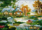 50*70厂家直销 批发加盟代理 diy数字油画 第一品牌数字油画