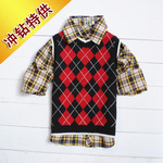 M01 男童 中小童毛衣马甲背心