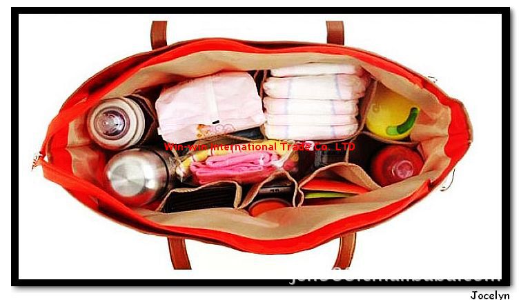 【(厂家)多色热销内分格V-cool 妈咪包\/淘宝热销