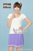 时尚瑞丽女式春夏装V领个性袖设计女式针织衫毛衣库存服装批发