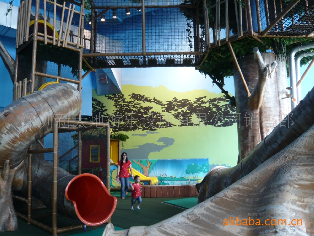 【最新款森林儿童主题乐园(游乐场)探险中心--