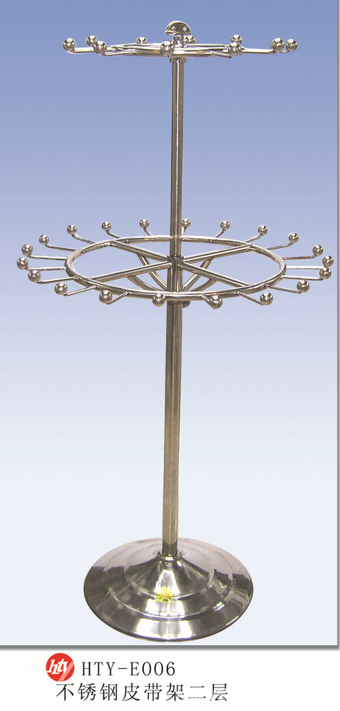 HTY-E006不锈钢皮带架二层