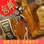 S0091欧美外贸饰品 彼得潘的小仙子 镶钻长款 复古项链y30