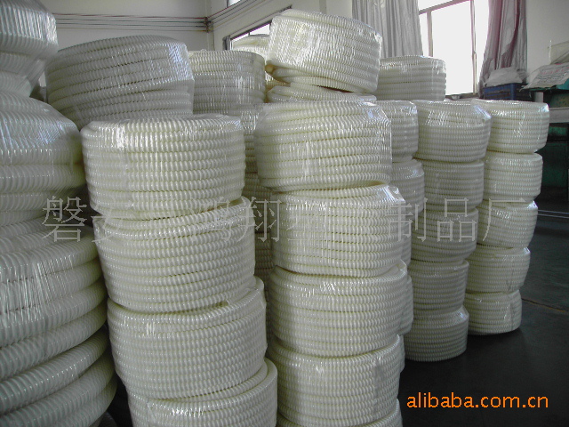 厂家供应白色PP塑料管 各种规格波纹管图片,厂