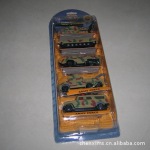 儿童玩具车 警车、工程车、消防车 1:64合金车模