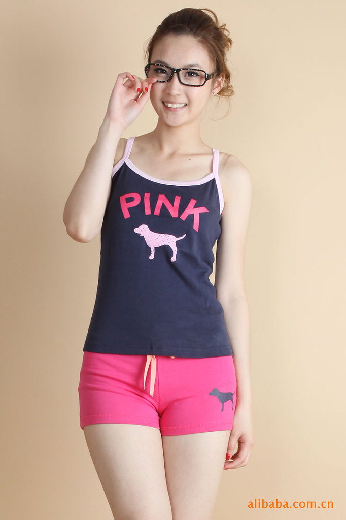维多利亚的秘密 PINK<em>吊带</em>背心 <em>短裤睡衣套装</em>批