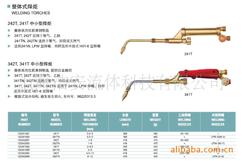 【供应 捷锐gentec整体式焊炬,焊嘴】价格,厂家,图片,焊炬/焊枪,割炬