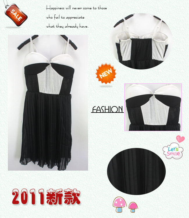 【日韩<em>外贸女装</em> 罩杯吊带性感连衣裙 <em>网店</em>代理