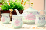 茶具礼品 抗菌 易洁免洗杯 吉祥茶具 陶瓷茶具 龙年礼品定制