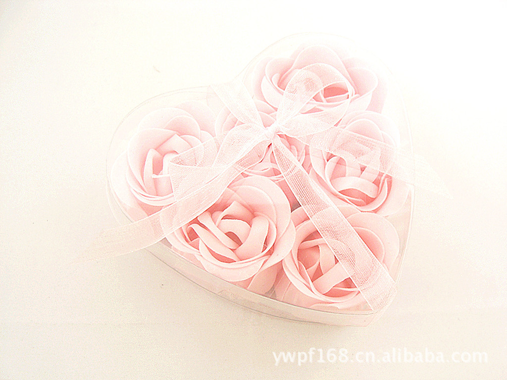 【厂家直销玫瑰香皂皂花支持混批阿里热销日用