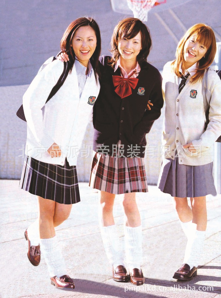 夏季中学生校服设计、服装加工厂、制服公司、