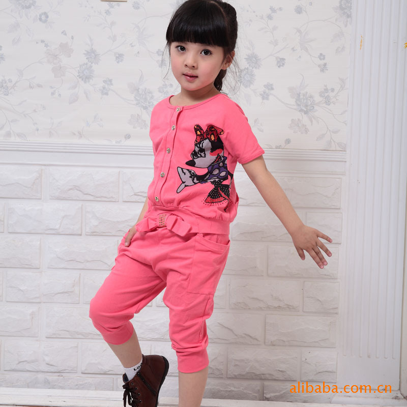 【2011夏装韩版童装 公主可爱正反两穿全棉女