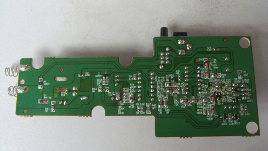安检探测器-专业手持式金属探测器焊接原件板