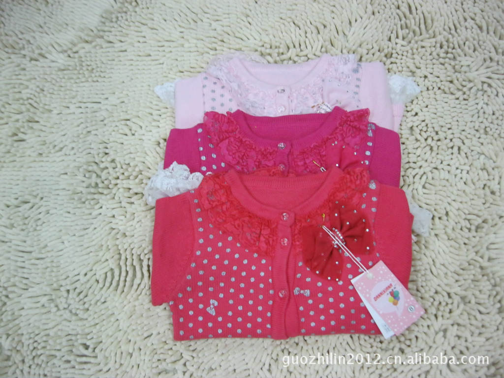 【小杭王子丹尼夏娜点子<em>蝴蝶花毛衣</em>开衫】价格