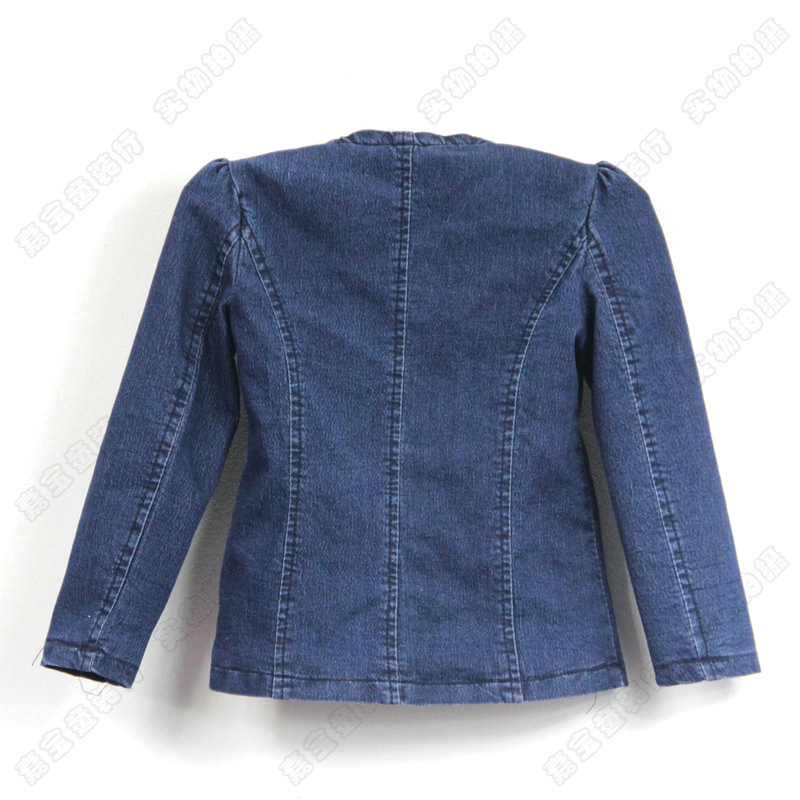 【301444 儿童秋冬<em>休闲</em>牛仔<em>外套</em> <em>女童</em>牛仔服 