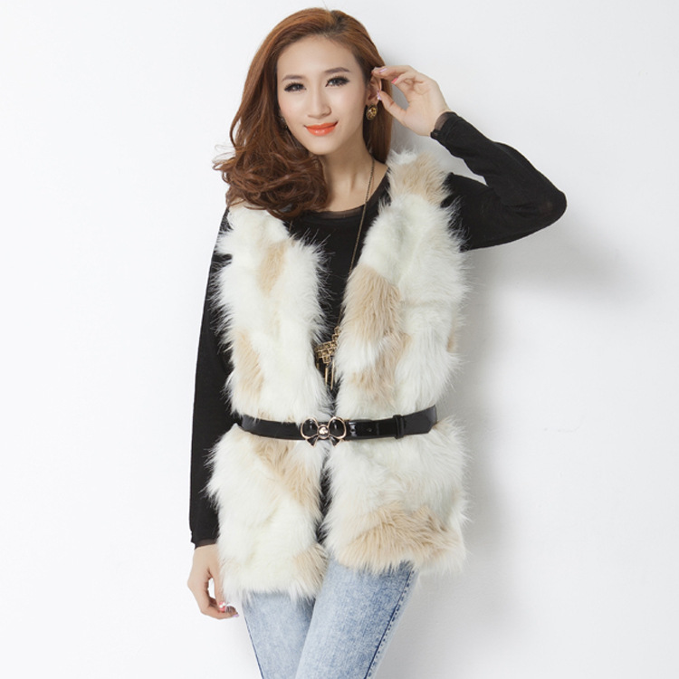 CCDD专柜新款正品仿獭兔毛皮草<em>女款韩版短</em>外
