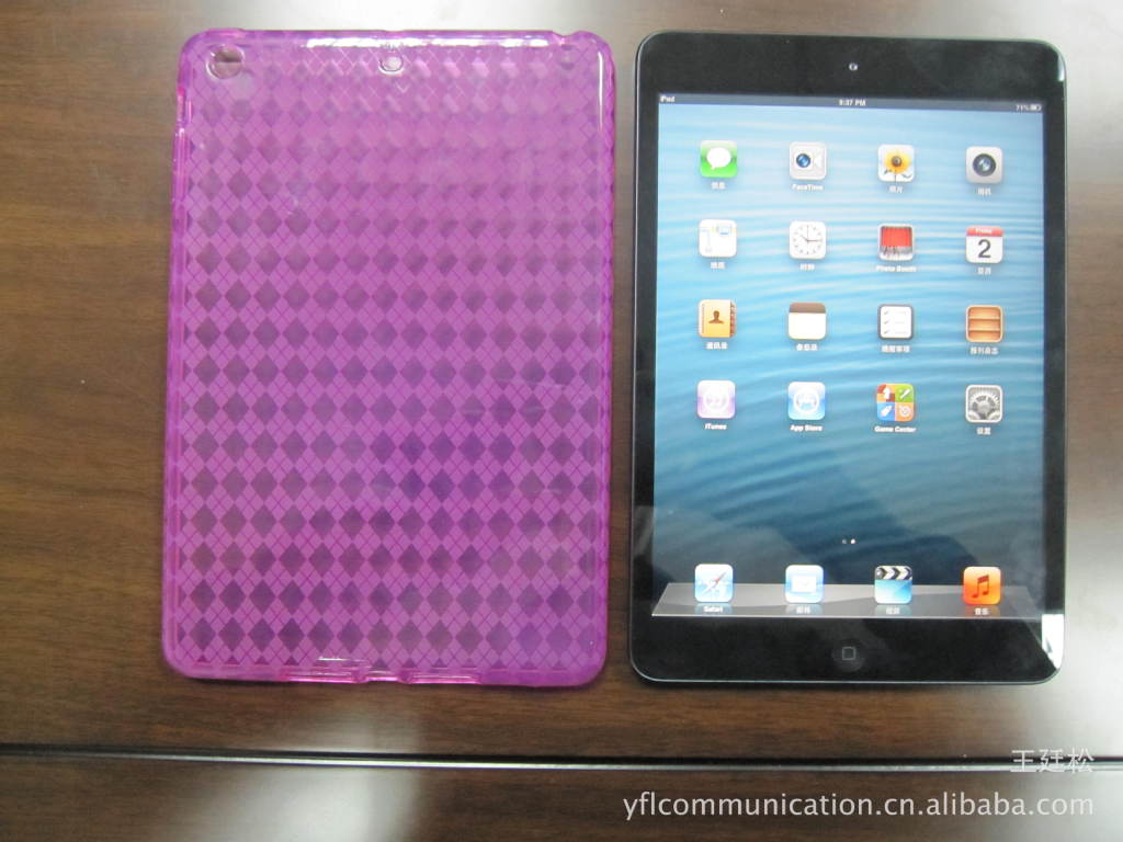 【亚非拉最新供应:I PAD MINI 清水套保平板电