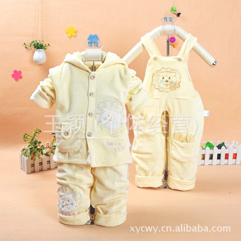 2012新款批发\/超级宝宝秀婴幼儿舞蹈小熊翻领