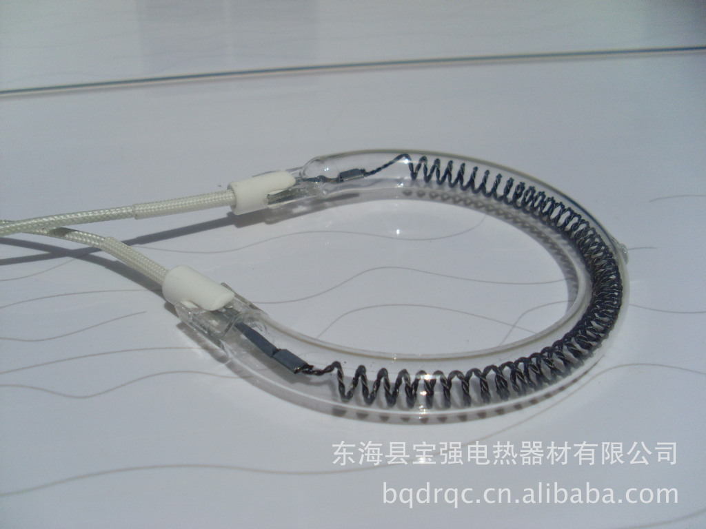【厂家直销圆形碳纤维加热管石英加热管电热管