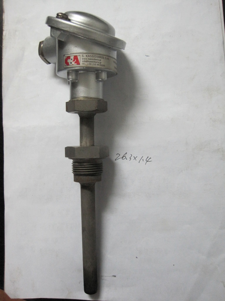 仪器、仪表维修安装-PT100\/0-600度温度传感