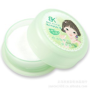 化妝品批發韓國BK精油洗甲巾綠茶香40枚入 x-59
