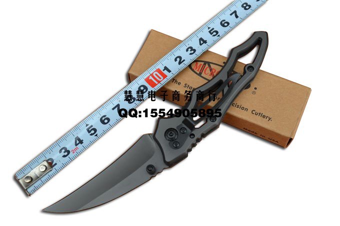 【微技术 Microtech 325 全钢精工爪刀 折叠小刀