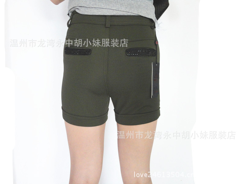 佳意鸟 <em>2012时尚新款短裤</em> 瘦身增织罗麻布 66