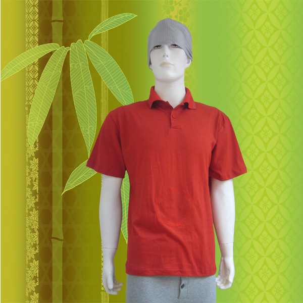 【远红外竹炭磁V领文化衫【除湿磁疗养生】 服