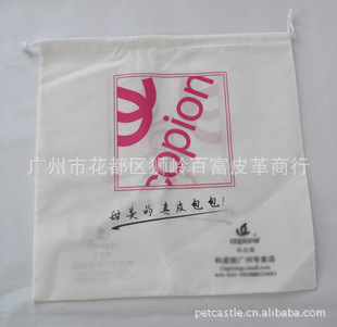 供应定做皮革手袋无纺布包装袋 束口购物袋 环保袋 广告袋 wf-04