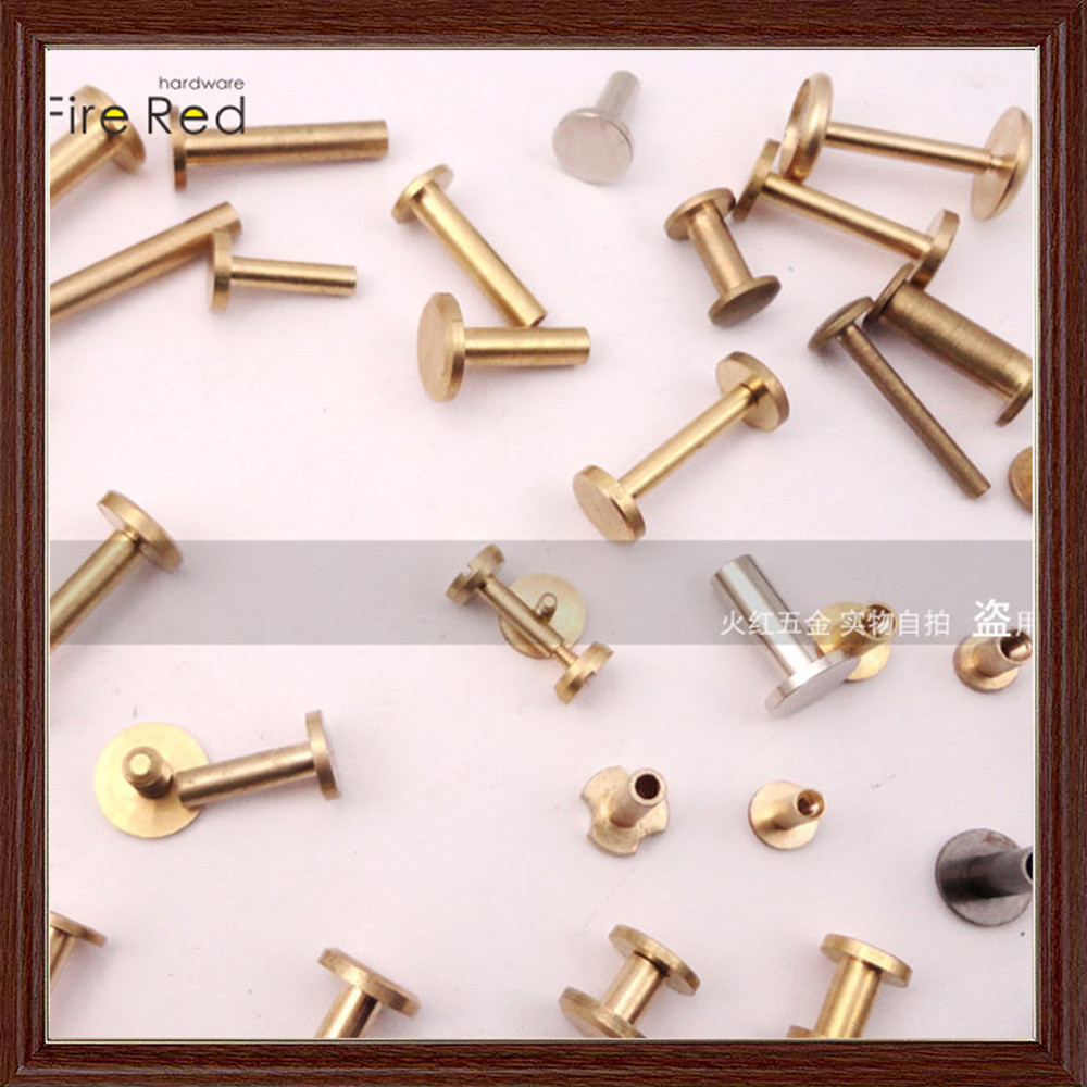 非常规9X4X12铜挂枪封油相册钉,账本钉 