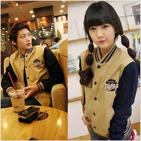 2012秋装新款韩版卫衣<em>开衫</em>夹克<em>棒球</em>服情侣卫