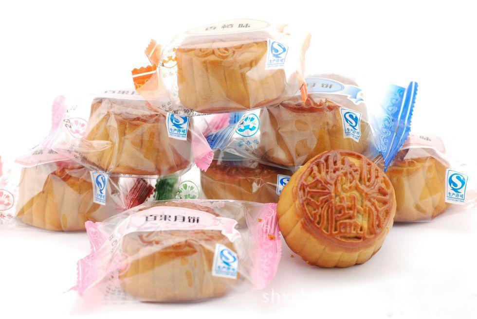 月饼厂批发称重月饼 50g散称红豆沙椒盐味广式月饼 一箱10斤