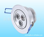 LED天花灯,Led Downlight,3 * 1W LED筒灯,台湾晶圆,3W