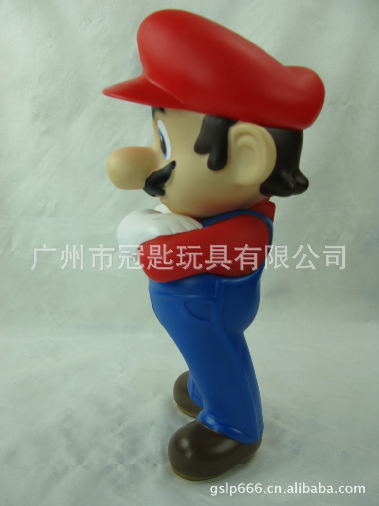 超级马里奥红色玛丽奥抱手手办漫画教学动漫v红色与反思玩偶图片