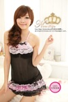 纯棉睡衣批发 日韩可爱性感睡衣批发 模特图 SEXY-9472