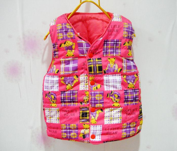 <em>冬季时尚马甲批发</em>方格子熊棉马甲内胆马甲 男