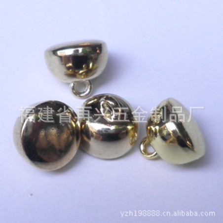 服装韩版小半圆球<em>纽扣</em> 金属小<em>扣子开衫毛衣缝</em>