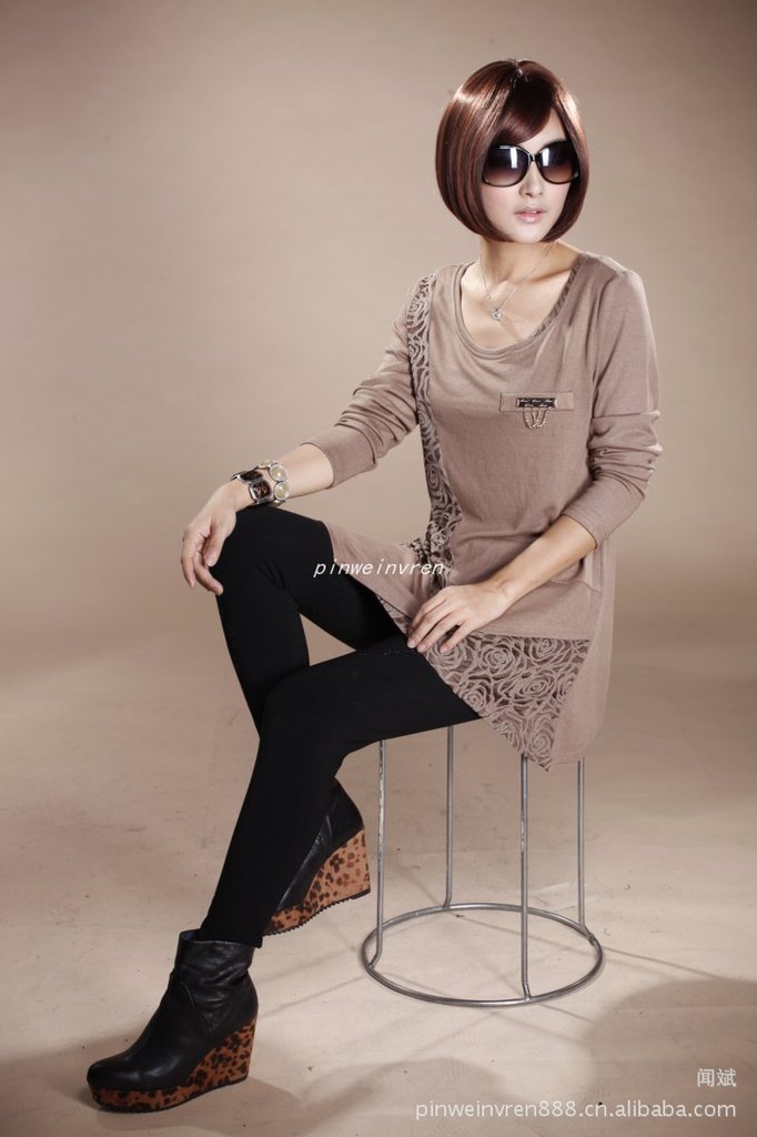 2012新款春装韩版大码<em>女装天威</em>唯雅A-1208#