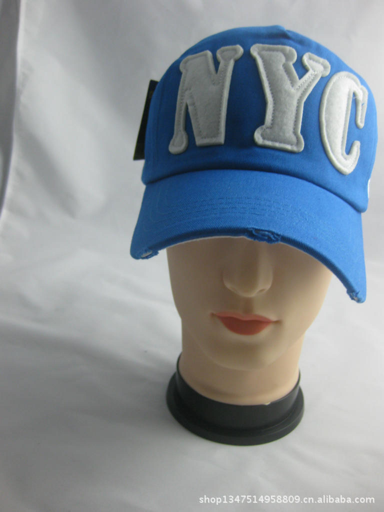韩版NYC棒球帽鸭舌帽<em>男生女生</em>情侣<em>户外</em>遮阳春