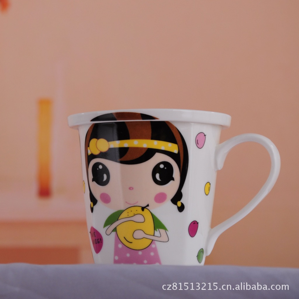 宿舍四<em>姐妹</em>陶瓷杯 陶瓷礼品杯 陶瓷广告杯 陶瓷