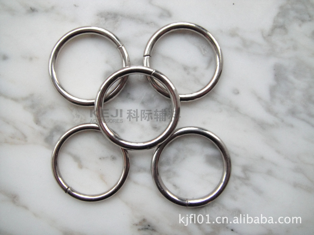 【科美工厂】现货现货供应多规格多形状铁圆环 d型环