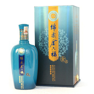批发供应金瓷绵柔金六福 金六福酒38度50度4