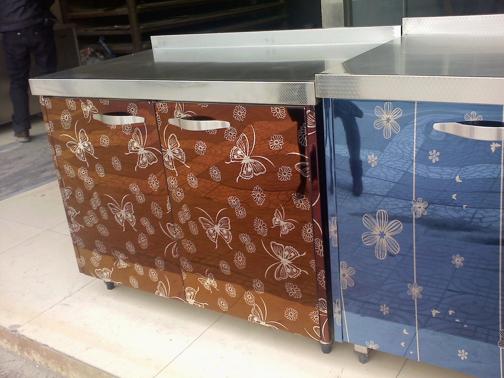 【时尚华贵】优质不锈钢整体橱柜 款式新颖时