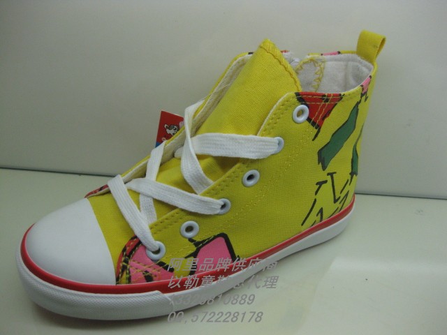 【30霞7613兰30-37码 与匡威回力同款帆布鞋