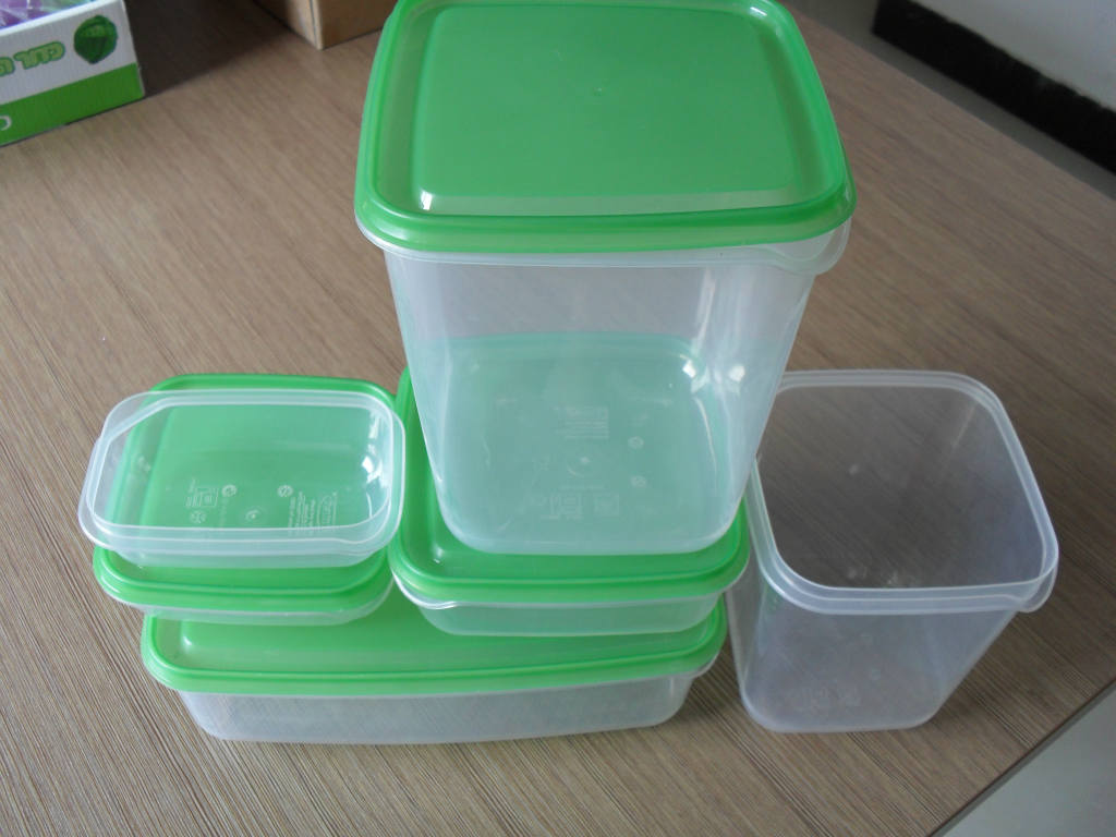 【厂家供应PP材料塑料环保方形保鲜盒 ,密封塑