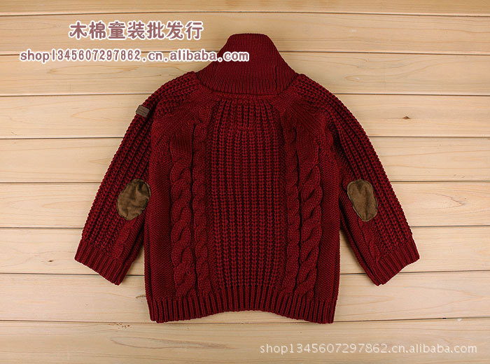 Z家冬季外贸童装 男女童<em>男宝宝毛衣</em> 儿童毛线