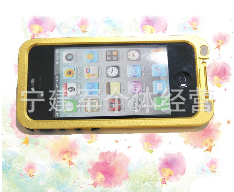【厂家直销 iphone4\/4s 美国超强 铝合金 防水盒