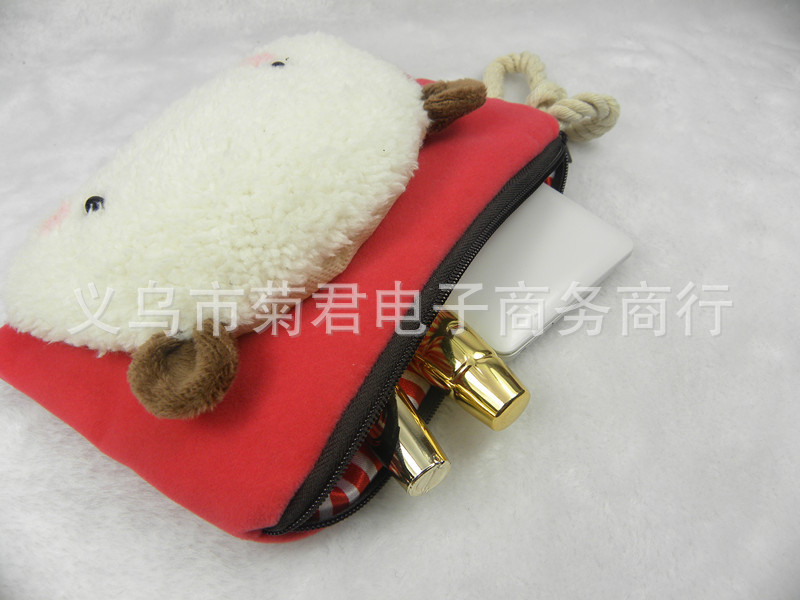 波波熊化妝袋 韓國可愛 女款化妝包化妝袋原創小物收納袋收納包工廠,批發,進口,代購
