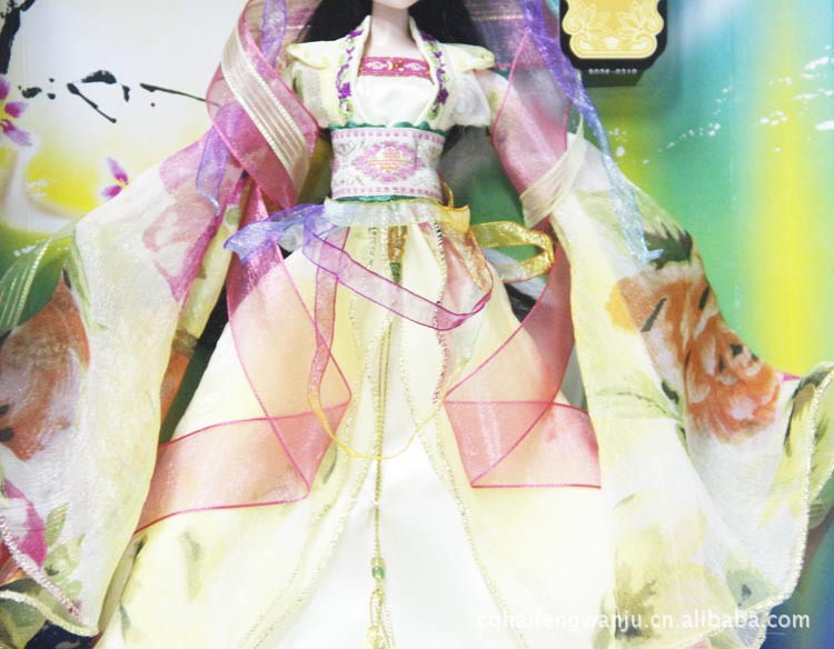【品可儿娃娃 芭比女孩玩具 <em>古装</em>中国神话 嫦娥