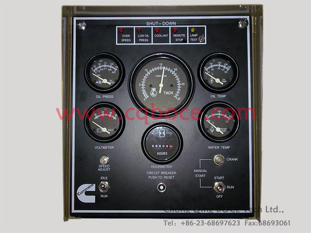 【【厂家直销】NTA855发电机组仪表箱:PN49